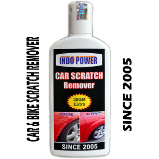 INDOPOWER AM83- CAR SCRATCH REMOVER 100gm.(Not for Dent & Deep Scratches)