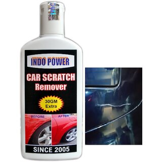 INDOPOWER AM108- CAR SCRATCH REMOVER 100gm.(Not for Dent & Deep Scratches)