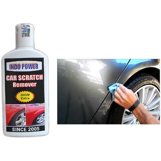 INDOPOWER AM96- CAR SCRATCH REMOVER 100gm.(Not for Dent & Deep Scratches)
