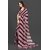 Multicolour Pure Georgette Printed Saree With Blouse Piece