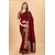 Maroon Colour Vichitra Silk Embroidried Sarees