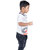 Kid Kupboard  Pure Cotton  Baby Boys  T-Shirt  White  Half-Sleeves  Pack of 1