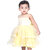 Kid Kupboard  Baby Girls  Frock  Pure Cotton  Light Yellow  Sleeveless  Pack of 1