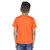 Kid Kupboard  Boys  T-Shirt  Pure Cotton  Orange  Half-Sleeves  Pack of 1