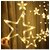 12 Stars LED Lights for Diwali, Flameless  Smokeless 138 LED Windows Curtain String Lights for Festivals/Diwali