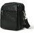MATRICE messenger bag with black faux vegan leather(NE-S-0804-Black)
