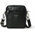 MATRICE messenger bag with black faux vegan leather(NE-S-0804-Black)