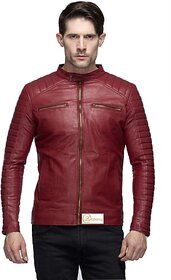LAMBENCY Full Sleeve Solid Men Casual Jacket
