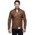 LAMBENCY Full Sleeve Solid Men Casual Jacket
