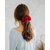 6 Big Hair Scrunchies Satin Elastics Large Hair Scrunchy Bands Women Soft Hair Ties, 6 Colors Rubber Band (Multicolor)