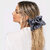 6 Big Hair Scrunchies Satin Elastics Large Hair Scrunchy Bands Women Soft Hair Ties, 6 Colors Rubber Band (Multicolor)