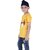 Kid Kupboard Cotton Boys T-Shirt Yellow, Half-Sleeves, Round Neck