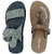 OLIVER WALK Casual Sandals Stylish For Men (Pack of 2)