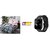 Style Maniac Elastic Fitted Cotton Double Bedsheet with 2 Pillow Covers  Waterproof Smartwatch