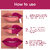 T.A.C - The Ayurveda Co. Pink Flatter Liquid Lipstick, Natural Matte Finish Lipstick, Transfer Proof, Long Lasting, 5ML
