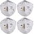 Anti Dust Pollution Mask 9004 V White Color