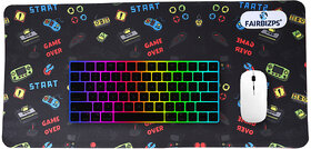 FAIRBIZPS Gaming Mousepad Large Extended Soft Mouse Pad for Computer Laptop Gaming Mouse Pad Mousepads