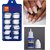 Artificial Nails Set With Glue Acrylic fake / False Nails Set Of 100 Pcs and Artificial Nail Glue