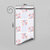 Bnezz Self Adhesive Wallpaper & Wall Sticker Model (CollageFlower) Pack of 1 Roll Size(40x300)cm Wallpaper for Walls