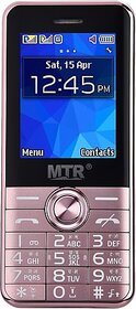MTR BEAT (Dual Sim, 2.4 Inch, 3000 mAh Battery, Pink)