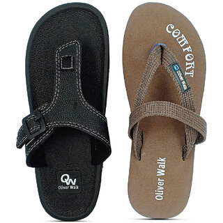 OLIVER WALK Fashionable Men Sandals (Set of 2)
