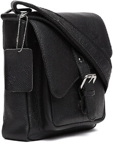 OLIVER WALK Men Side Messenger Leather Bag