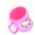 Anvi Embossed Cartoon Plastic 3D Mugs with Kids Favorite Cartoon Characters (Hello Kitty)