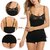 ANVI Black Net Women's Nightwear Baby Doll Dresses With Panty ( Pack of 1 ) FREE SIZE GOOD FOR S , M , L SIZE WOMEN