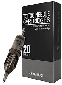 Mumbai Tattoo Tattoo Needle Cartridge 3RL Black Box ( Pack Of 20 )