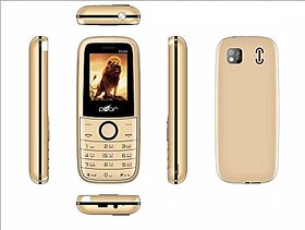 PEAR P5360 (Single Sim, 1100mAh Battery, 1.8 Inch, Display, GOLD)