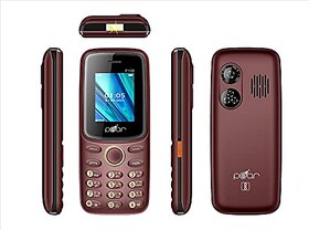 PEAR P100 (Dual Sim, 3000mAh Battery, 1.8 Inch, Display, MAROON)