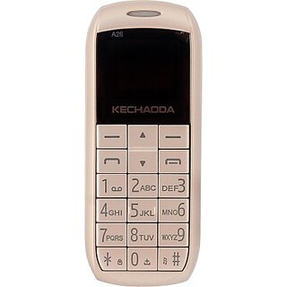 Kechaoda A26 (Dual Sim, 800 mAh Battery, Gold)