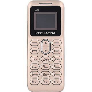 Kechaoda A27 (Dual Sim, 800 mAh Battery, Gold)
