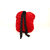ANVI CREATION - Red Cotton Backpack For Kids