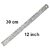 30cm Stainless Steel Ruler Scale Long Measuring Tool for Architects, Engineers, School and College Students 1 Pcs