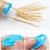 Wooden Toothpick Bamboo Tooth Picks Two Site Ended Toothpicks  Each Box - 50 Sticks (Pack of 4 Box) Total 200 Sticks