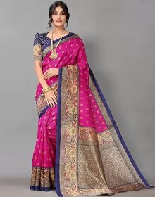SVB Saree Pink Colour Printed Saree