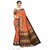 SVB Saree Orange Colour Printed Saree