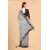 Grey Colour Simar Silk Embroideried Saree With Lace