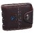 Adam Jones Men Brown PU Bi-fold Wallet