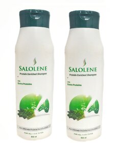 Salolene Protien Enriched Shampoo, Pack of 2, 500ml Each