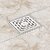 CUROVIT Stainless Steel Drain Strainer 5x5 Silver in Colour Plain Jali for Bathroom Wash Area  Kitchen Hippo Model