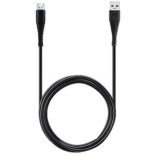 Zebronics Zeb-UMC101 USB to Micro USB Cable Charge and Sync 1 Metre Length (Black).