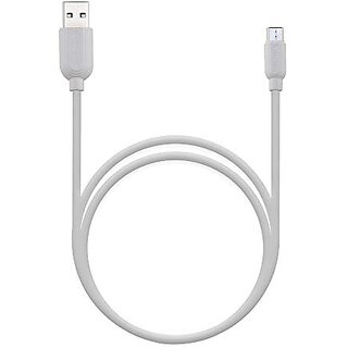ZEBRONICS Zeb-TU300C USB to Type C Cable Charge and Sync for Tablet Smartphone - 1 Meter Length (White).
