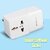 ZEBRONICS ZEB-MPA10 Dual USB Adapter with AC Socket5V 3.1 A Output (White)