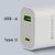 Zebronics ZEB-RC20B Type C + USB Charger with 20W / 18W PD3.0(PPS) Protocol DC 5V/9V/12V high Efficiency Wide Input Range Auto self Recovery Over Current and Short Circuit Protection(White)