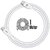 Zebronics ZEB-TT20V Type C to Type C Cable with 20W PD Protocol Support Fast Charging Smartphone use Durable 1 Meter and Data Transfer Feature(White).