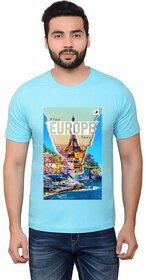 29K Mens Round Neck Half Sleeve Printed Tshirt