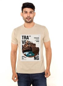 29K Mens Round Neck Half Sleeve Printed Tshirt