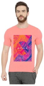 29K Mens Round Neck Half Sleeve Printed Tshirt